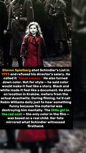 Schindler's List Was Shot in Black and White. Spielberg Had One Reason He Never Told Publicly