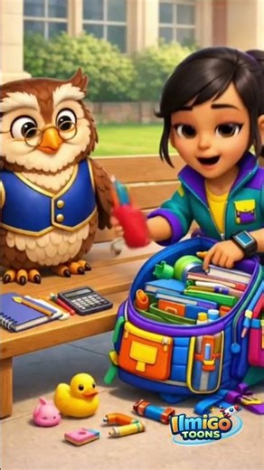 Mr. Ghotala and the Heavy School Bag Test | @ilmigotoons