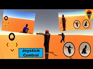 Unity Game - Setting up Mobile Control - Fixed Joystick and Buttons