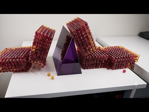 Advanced Blender Molecular Physics Simulation | 3D Particle Test