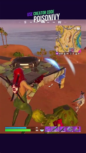 We had a legendary loot game in ranked reload! 😎 #fortniteclips #poisonivy