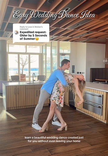 Replying to @Love in Motion a a new easy-to-learn wedding dance idea for you guys☺️ If you’re interested in a full wedding dance choreography to your requested song please click the link in our bio😊🔗 We’ve helped hundreds of couples prepare their wedding dance and we would be honored to help you too!✨💍 As always, don’t forget to leave your song in the comments and to follow us for more beginner-friendly dance ideas🫶 We also have an option for expedited tiktok requests if you would love to se