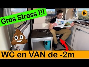 Caca en Vanlife 💩 Présentation de nos toilettes sèches et astuces