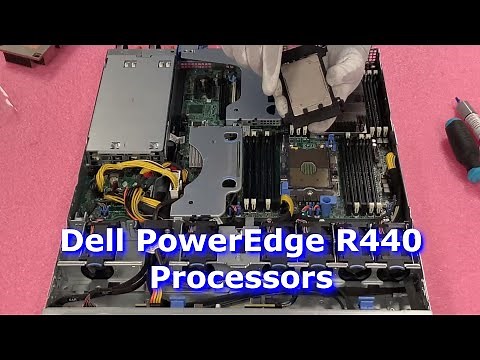 Dell PowerEdge R440 Server CPUs | Intel Xeon Processors Options | LGA3647 Socket | CPU Install