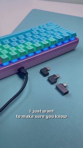 Right angle, USB type C connectors have saved me many times. I have a few peripherals that have USB-C ports in weird and inconvenient spots, and being able to convert them with a right angle, adapter has saved me a lot of headache. I can’t say I would suggest adapters for high-speed, external drives, or cameras, but for general peripherals and stuff, it should be great. Love you. Goodnight. #naaackers #usb #techtip #usbc #computers #adapters #lifehack