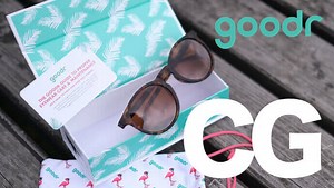 【goodr Circle G】わずか19g 女性でも着用しやすい丸メガネ型ランニングサングラス