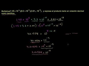Multiplying with scientific notation
