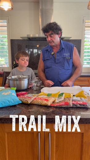 Easy School Holiday Snack: Homemade Trail Mix Recipe