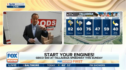 756 reactions · 56 shares | START YOUR ENGINES! Fox News chief meteorologist Rick Reichmuth is headed to Talledega for the GEICO 500! There are showers in the forecast, but fortunately Rick won't need to worry about any of his equipment thanks to PODS Moving & Storage. Just days ahead of National Moving Month, PODS Moving & Storage is helping him get his gear to the big race safely and securely. | FOX Weather | Facebook