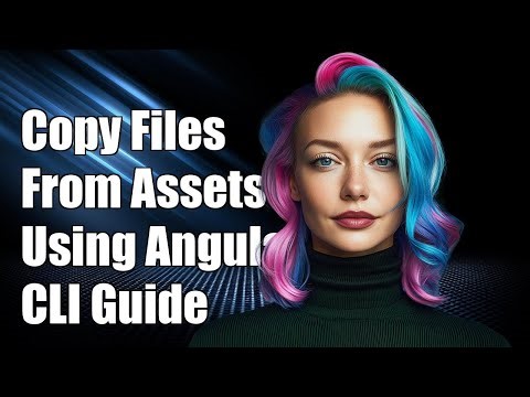Angular CLI: How to Copy Files from Assets Folder in Your Project