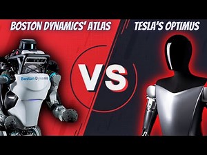 Tesla's Optimus VS Boston Dynamics' Atlas Robot Comparison W Elon Musk