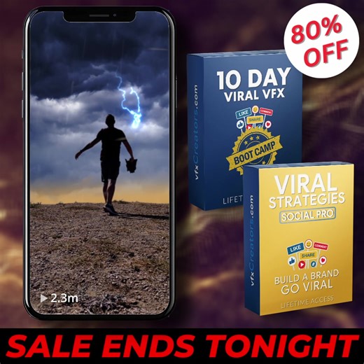 Going Viral is easier than you think! The Viral VFX program will teach you to: ✅ Create Scroll-Stopping Videos ⏰ In just 10 Days 📱 Without needing expensive gear 🚀 Without having to learn complicated software 🎬 With practice exercises to turn theory into skills 💥 FREE Live Trainings from an Industry Pro 🏆 Create a Viral Brand and Strategy for Social Media using Ai to do the grunt work! ✅ AND LIFETIME ACCESS to the courses and all future updates Here is what our recent students are saying ab