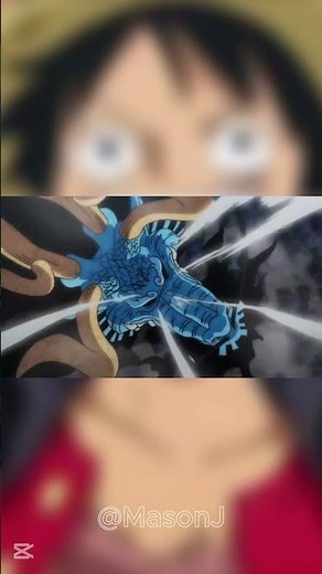 Luffy's First Punch on Kaido! 🔥 The Beginning of an Epic Battle! ⚡ (#OnePiece #Luffy #Kaido)