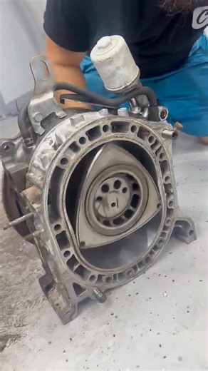 Turned the busted housing and rotor into a display working model. | Marcus McCleney