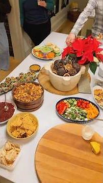 I hosted a Christmas appetizer party for friends and I’m taking you along for the fun!