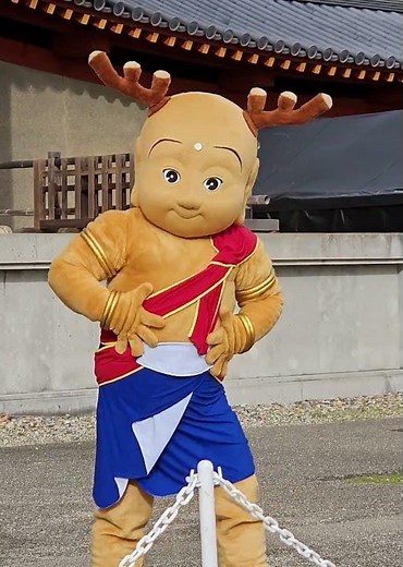 『せんとくん』奈良県：公式マスコットキャラクター in ”奈良ちとせ祝ぐ寿ぐまつり2024”