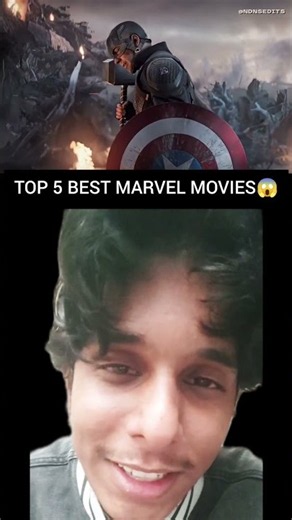 TOP 5 BEST MARVEL MOVIES😱#explorepage #marvel #mcu #trending #viral