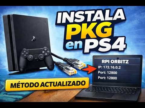 Cómo instalar juegos en PS4 por Ethernet (MÉTODO ACTUALIZADO) | RPI Orbitz + RPS v2 SIN ERRORES