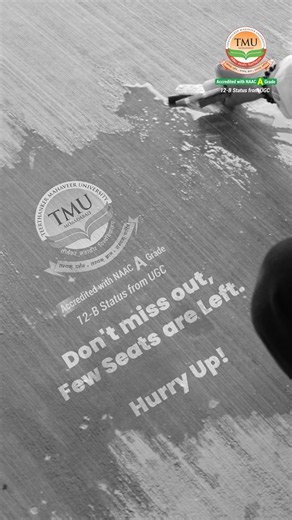 Teerthanker Mahaveer University on Instagram: "Every great journey begins with a single step. This is your final chance to take that decisive step towards a future filled with opportunity and achievement at TMU. . [tmu news, Teerthanker Mahaveer University, TMU, Admissions Open, Few Seats Left, Admission Closing Soon, Admissions 2025, Best Private University, Higher Studies, Best University in Uttar Pradesh, Best College in UP, Instagram, Viral, Advertisement, Trending, Reel, Explore, Trending S
