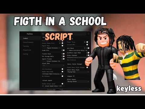 New Fighting School Script 2026 | Auto Farm + Kill Aura + OP GUI | Roblox Script (Working & Free)