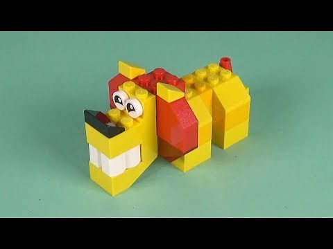 LEGO Friendly Lion Building Instructions - LEGO Classic 11005 "How To"