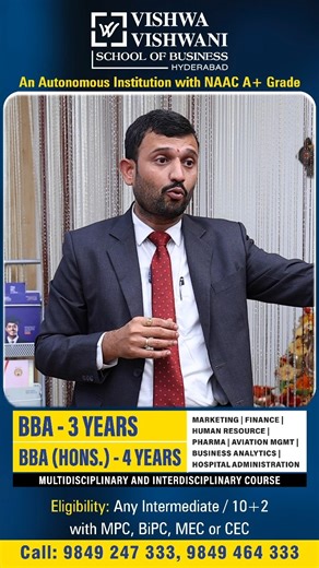 2.4K views | " Choosing the **right BBA specialization** is a...