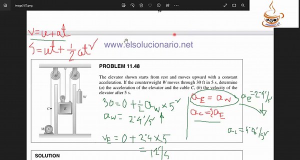 Vector Mechanics for Engineers (Dynamics) Tenth Edition Solution Bangla Problem 11.48