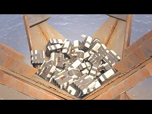 solo raiding a UNIQUE PYRAMID BASE build for a JACKPOT!!!