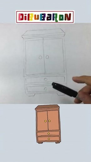 Dibujando un mueble | Dibujos faciles