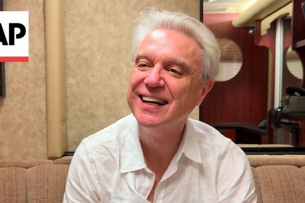 This must be the place: David Byrne backstage at Coachella | AP interview