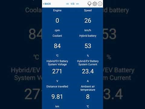 Toyota Camry hidden parameters + coding in Car Scanner ELM OBD2 app