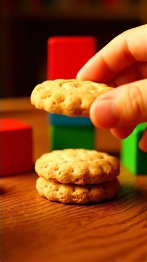 Butter Cookie Calm Time 🍪 | Little Crunch ASMR Ep 1 #asmr #satisfying #food