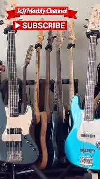 Fender squire 5 string bass comparison using EMG pickups and preamps-ideas for mods on a squire bass