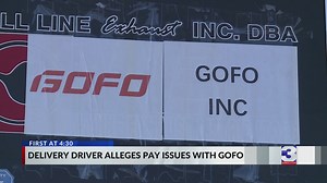 Delivery driver alleges pay issues with GOFO