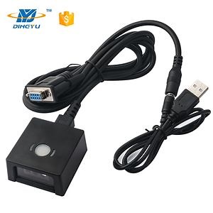 [Hot Item] Embedded 2D Fixed Mounting Barcode Scanner USB RS232 Infrared Sensor Kiosk Machine
