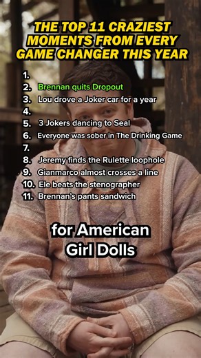 Game Changer on Instagram: "👀top 11 wildest moments from every episode of Game Changer this year! What were your favorite moments? 🤔 ▶️ Watch full seasons of Game Changer over on Dropout.tv #gamechanger #dropout #samreich"