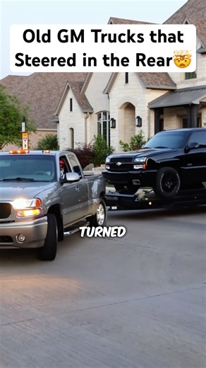 2000’s Quadrasteer Trucks 🤯Turning the Rear wheels with 4 Wheel Steering 💸 Wasn’t Cheap #shorts