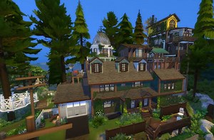 Someone has built the What Remains Of Edith Finch house in The Sims 4 and it’s incredible