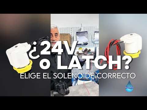 ¿24V AC o Latch? Cómo elegir el solenoide correcto para tu riego ⚡⚙️