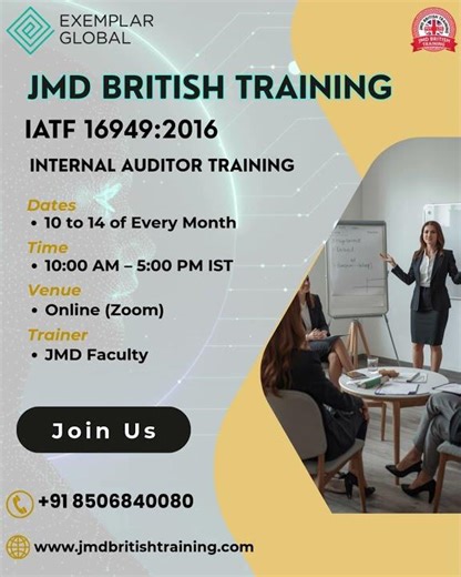 JMD BRITISH TRAINING PVT LTD