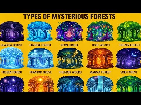 Most Mysterious Forests in the World | Fantasy Forest Art