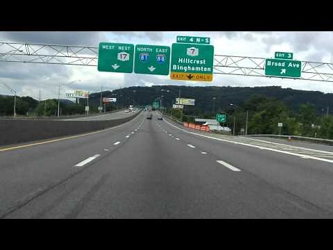 Interstate 81 (Exits 2 to 6) northbound