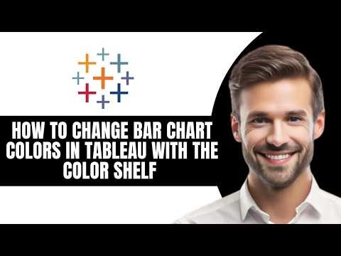 HOW TO CHANGE BAR CHART COLORS IN TABLEAU WITH THE COLOR SHELF