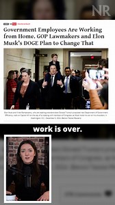 128K views · 5.4K reactions | BACK TO WORK: Remote work is over for federal employees. If American taxpayers have to pay for buildings, they're going to fill them. | National Review | Facebook