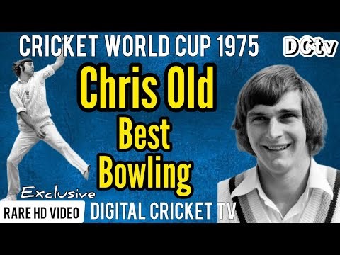 Chris Old Best Bowling / 1st Cricket World Cup 1975 / ENGLAND vs AUSTRALIA / 1st Semi Final / Rare