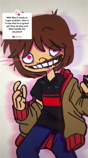 #answer to @victoriarizo24 lesson here is, puberty sugar don’t mix well 🍫 #fhfif #fostershomeforimaginaryfriends #macfhfif #googoogaga #cartoonnetwork #au #craigmccracken #redesign #artistsoftiktok #qna