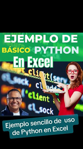 Ejemplo sencillo de uso de Python en Excel