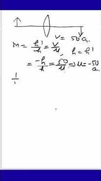 Class 10 Science | Chapter 9 | Convex Lens Numericals (NCERT Q2, Page 158)