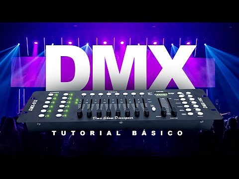 Cómo conectar consola DMX y crear escenas | Tutorial