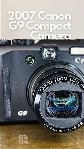 Incredible Canon PowerShot G9 Compact Digital Camera